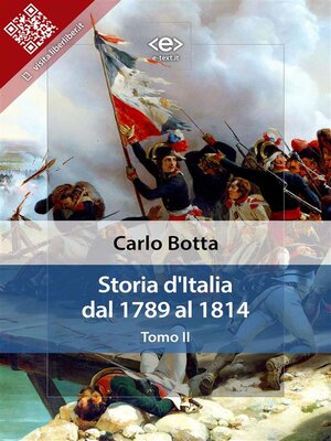 cover image of Storia d'Italia dal 1789 al 1814. Tomo II